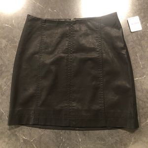 Free People Modern Femme Vegan Mini Skirt